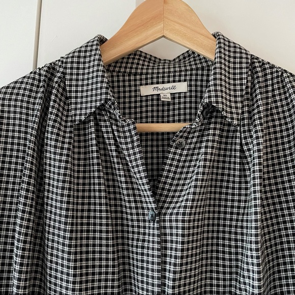 Madewell | Central Shirt in Haden Plaid - Picture 7 of 7